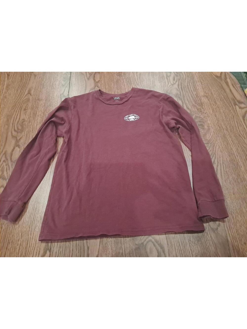 VANS Off the Wall Boys' Long Sleeve Marokn T-shirt‎ Size 14